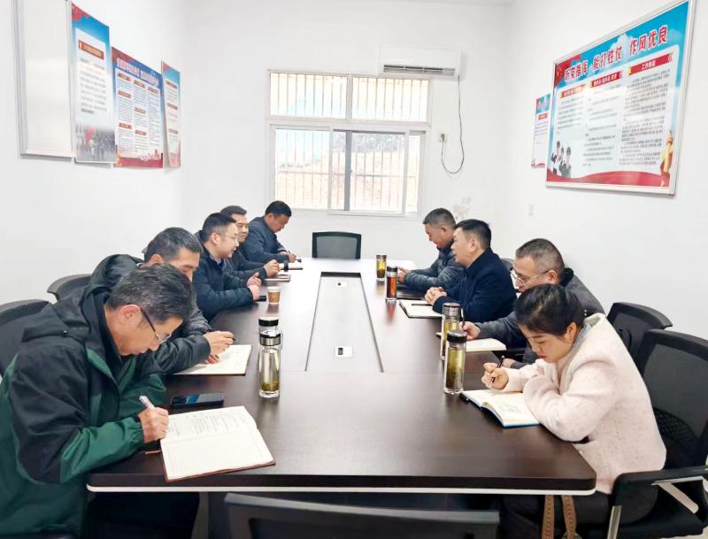 六安市国防动员办到结对帮扶村开展调研活动